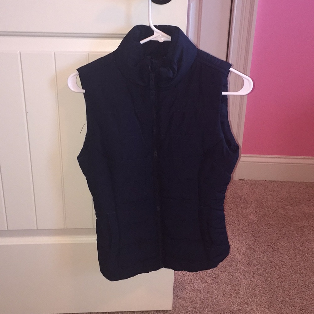 Girls Navy Blue Vest